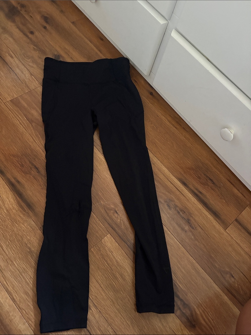 Black High-Waist Active Leggings